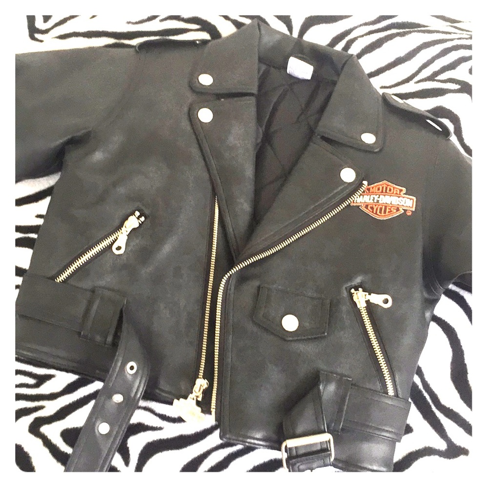 Harley-Davidson Faux Leather Biker Jacket